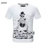 philipp plein t-shirt limited edition hommesy skull white